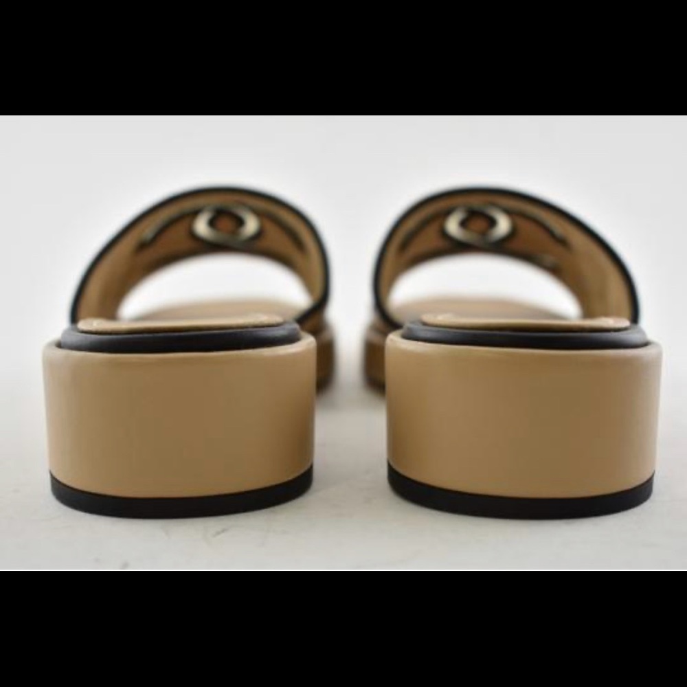 SOLD‼️Chanel CC sandal Sz 37.5 (6.5-7) - Picture 8 of 9